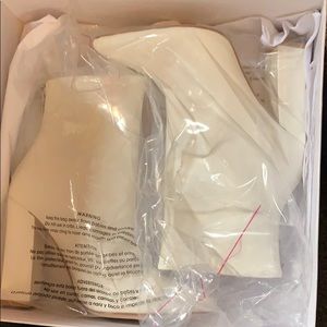 RAYE Shoes - Raye Parker Boot white patent leather size 6 RAYE Shoes - Raye Parker Boot white patent leather size 6